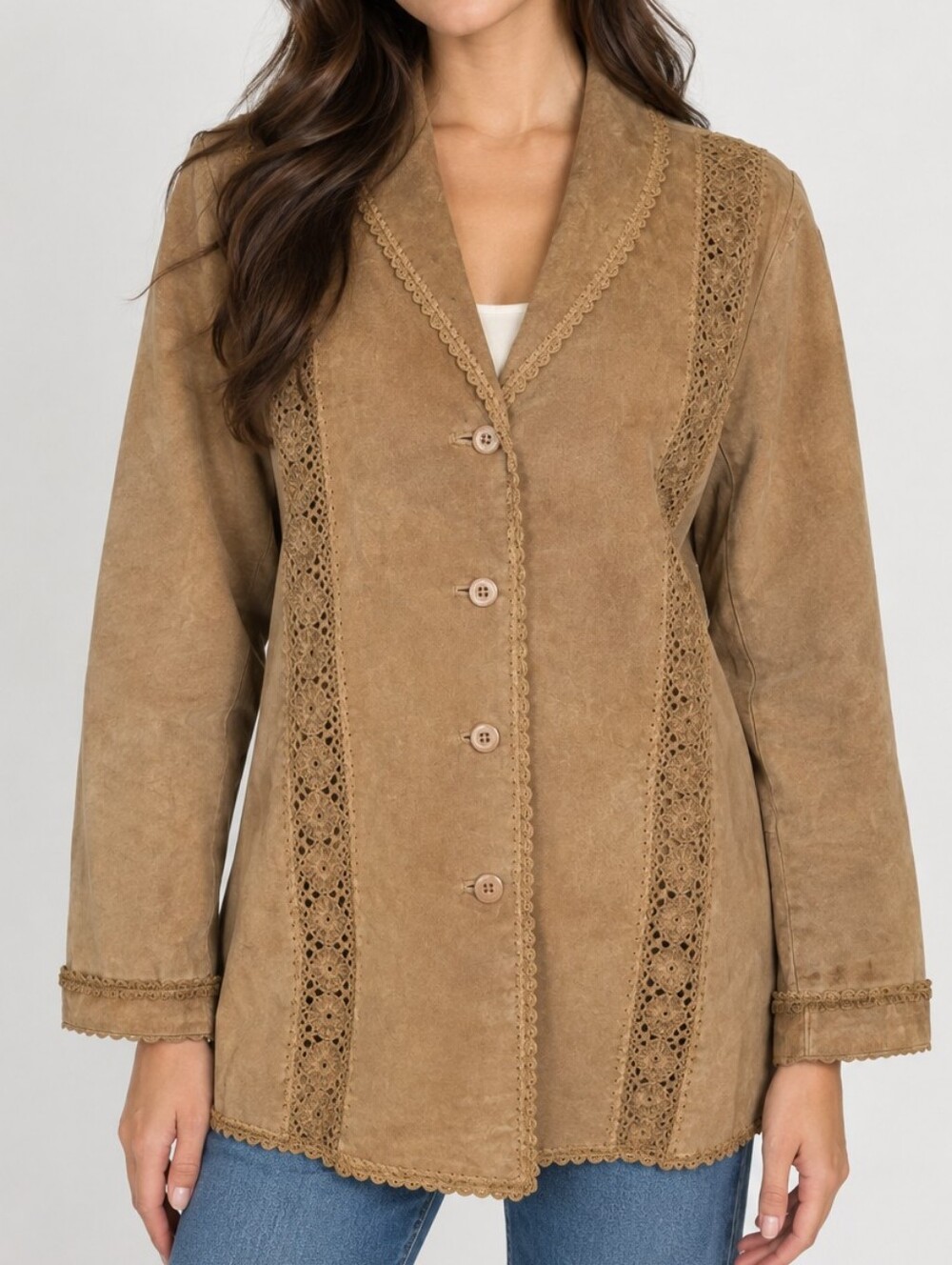 Vintage Coldwater Creek Leather Jacket